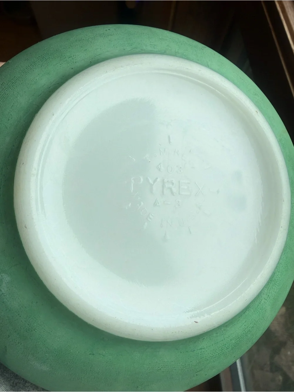 Pyrex vintage mixing